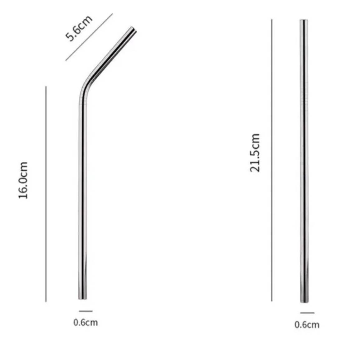 Set de 4 bombillas metalicas