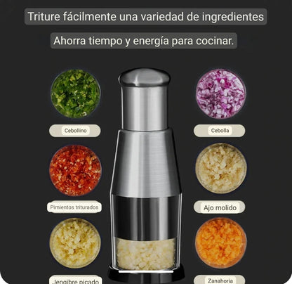 Picadora de alimentos de acero